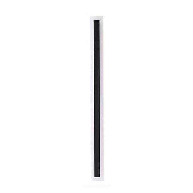 Minimalistische, längliche, stabförmige 1-Licht LED Acryl Außen wasserdichte Wandleuchte 