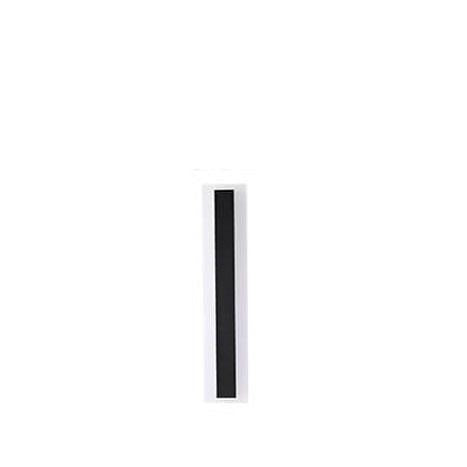 Minimalistische, längliche, stabförmige 1-Licht LED Acryl Außen wasserdichte Wandleuchte 