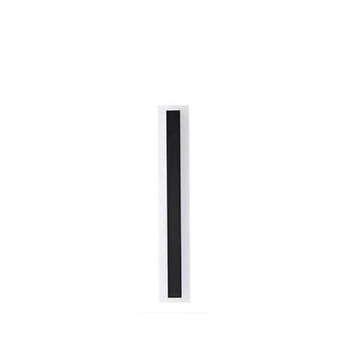 Minimalistische, längliche, stabförmige 1-Licht LED Acryl Außen wasserdichte Wandleuchte 
