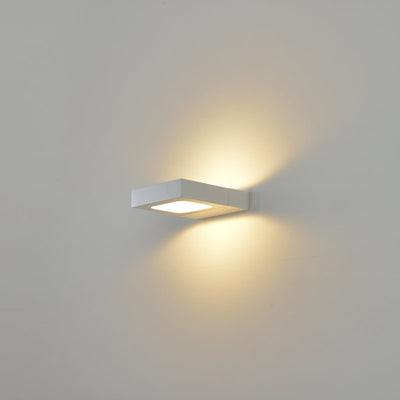 مصباح حائط LED دوار مسطح مربع بتصميم حديث وبسيط 