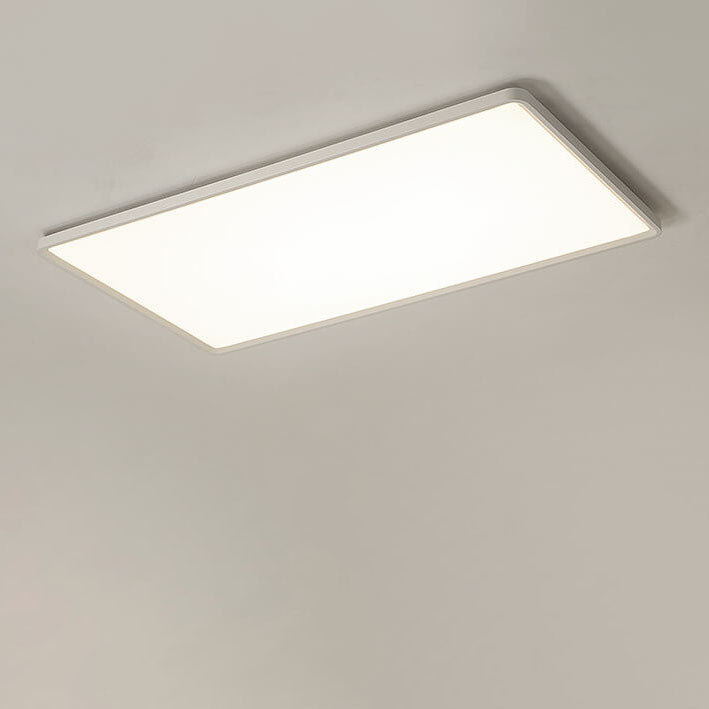 Moderne, minimalistische, rechteckige LED-Unterputzbeleuchtung aus Eisen und Aluminium 