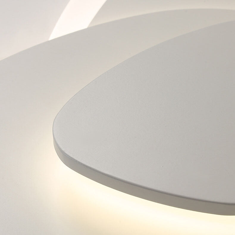 Nordische einfache geometrische Schmiedeeisen Acryl LED Unterputz Deckenleuchte 