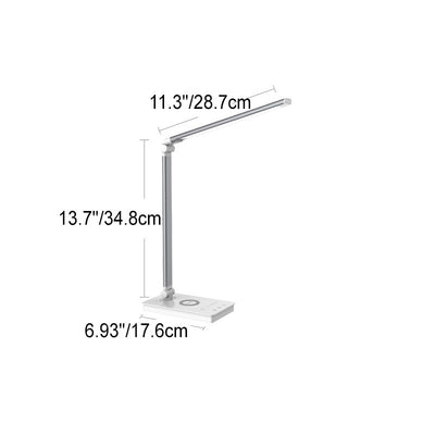 Minimalist Intelligent Square Bar Foldable USB LED Desk Lamp