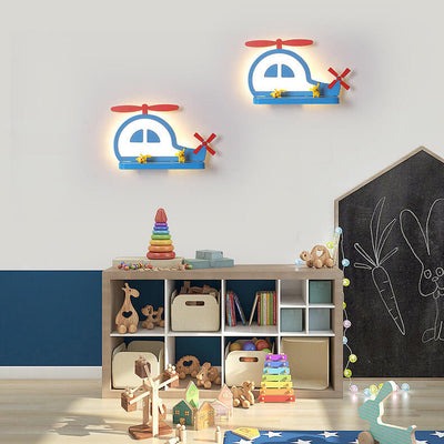 Kindliche kreative LED-Wandleuchte mit Cartoon-Muster 