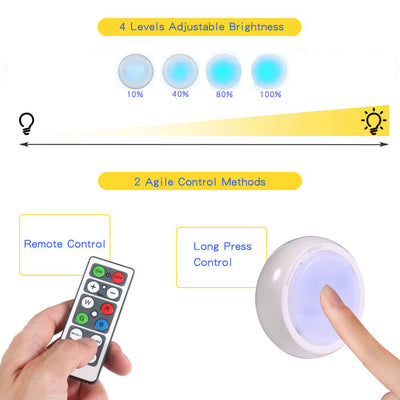 ضوء ليلي بجانب السرير بتوقيت LED إبداعي 