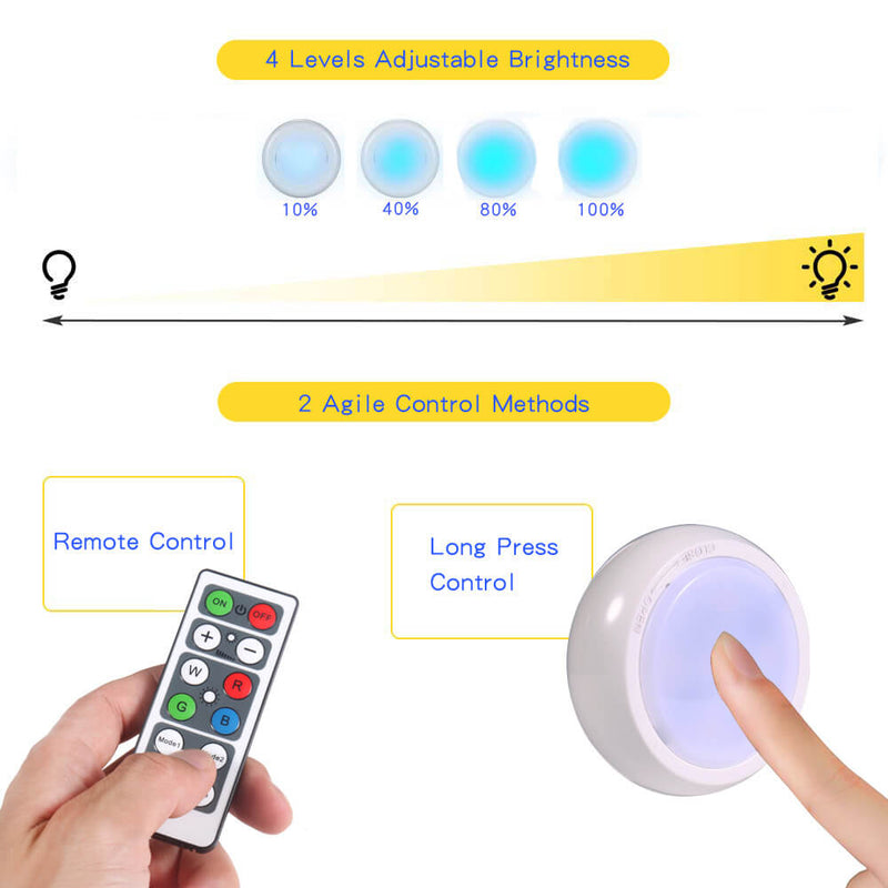 ضوء ليلي بجانب السرير بتوقيت LED إبداعي 