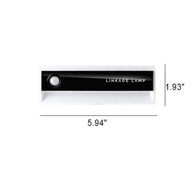 ضوء ليلي ذكي بجسم مستشعر شحن USB مع شفط مغناطيسي LED 