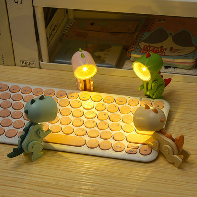 Dinosaurier-Karikatur-Mini-LED-Nachtlicht 