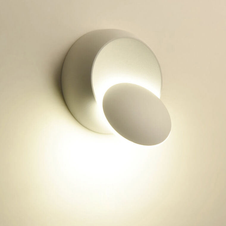 Lámpara de Aplique de Pared LED Esmerilada Redonda Minimalista Moderna 
