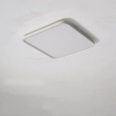 إضاءة LED مثبتة على السقف مستطيلة الشكل من الحديد والألمنيوم بتصميم حديث وبسيط 
