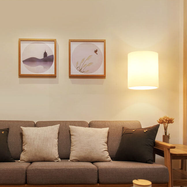 Moderne 1-Licht Zylindrische Form Wandleuchte 