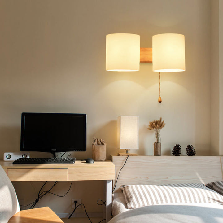 Moderne 1-Licht Zylindrische Form Wandleuchte 