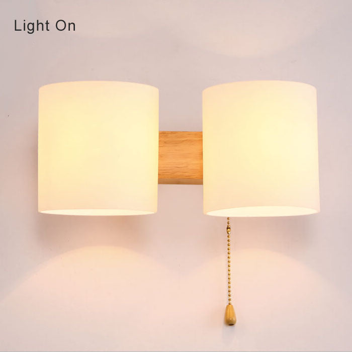 Modern 1-Light Cylindrical Shape Wall Sconce Lamp