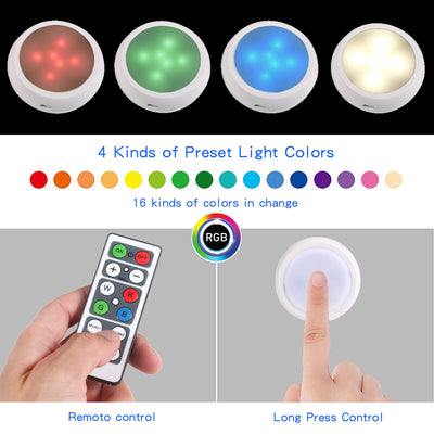 ضوء ليلي بجانب السرير بتوقيت LED إبداعي 