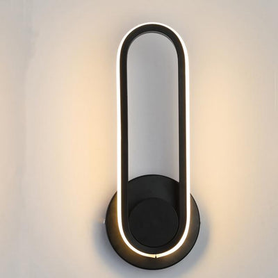 Nordic Modern Rotating 1-Light LED Wall Sconce Lamp