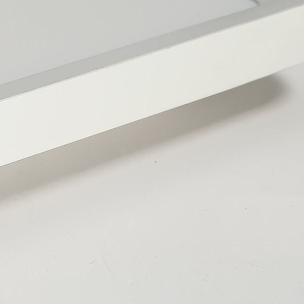 إضاءة LED مثبتة على السقف مستطيلة الشكل من الحديد والألمنيوم بتصميم حديث وبسيط 
