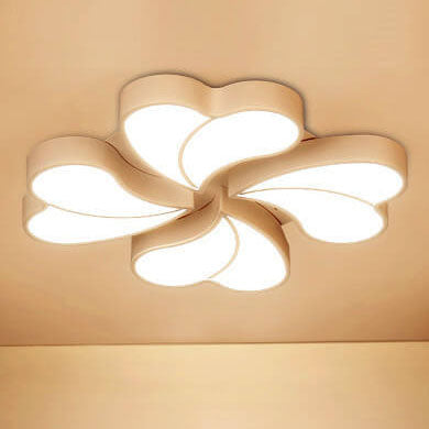 Modern Creative Clover Acrylic LED Flush Mount Ceiling Light