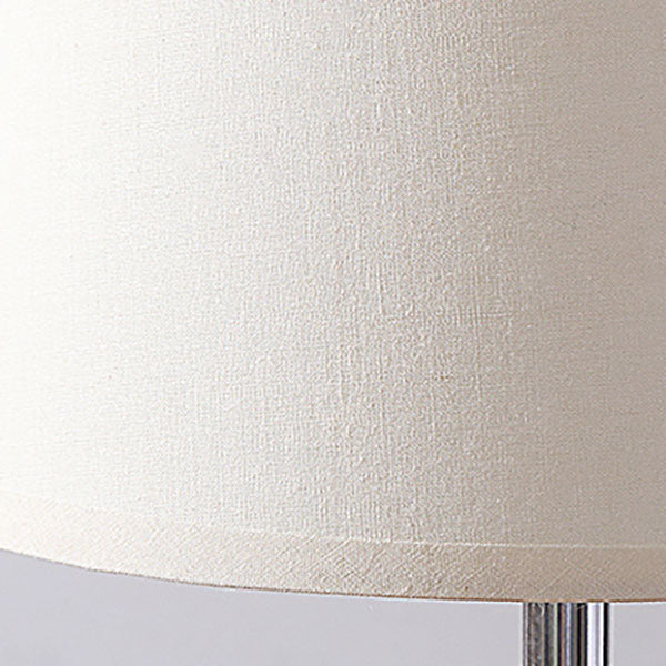 Lámpara de Mesa de 1 Luz con Pantalla de Tela Cerámica Nórdica Macaron 