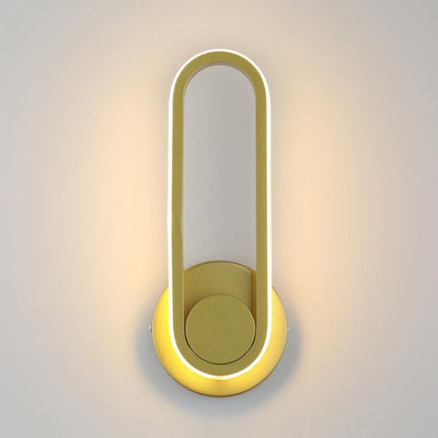 Nordic Modern Rotating 1-Light LED Wall Sconce Lamp
