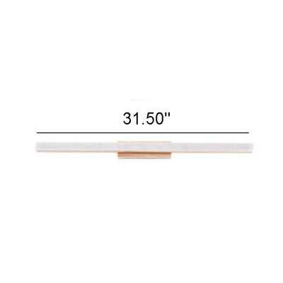 Lámpara de pared LED con espejo anti-vaho impermeable de acrílico moderno 