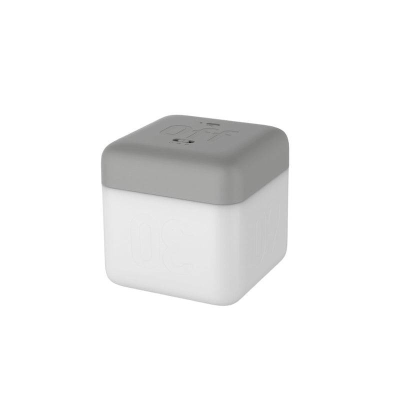 Lampe de table LED rechargeable USB avec minuterie de rotation pour cube magique moderne 