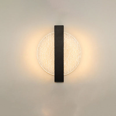 تصميم مبتكر من الأكريليك المتشقق لمصباح حائط LED 