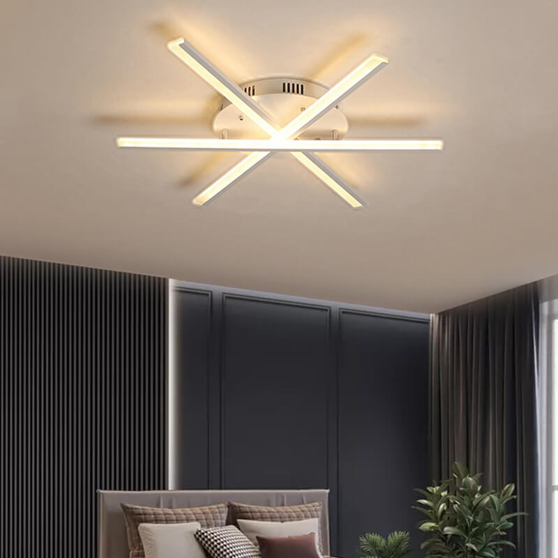 Nordic Creative Line 1-Licht LED Semi-Flush Mount Deckenleuchte 