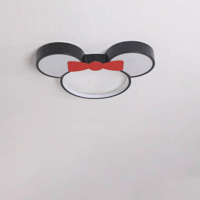 Cartoon Mouse LED Flush Mount Ceiling Light