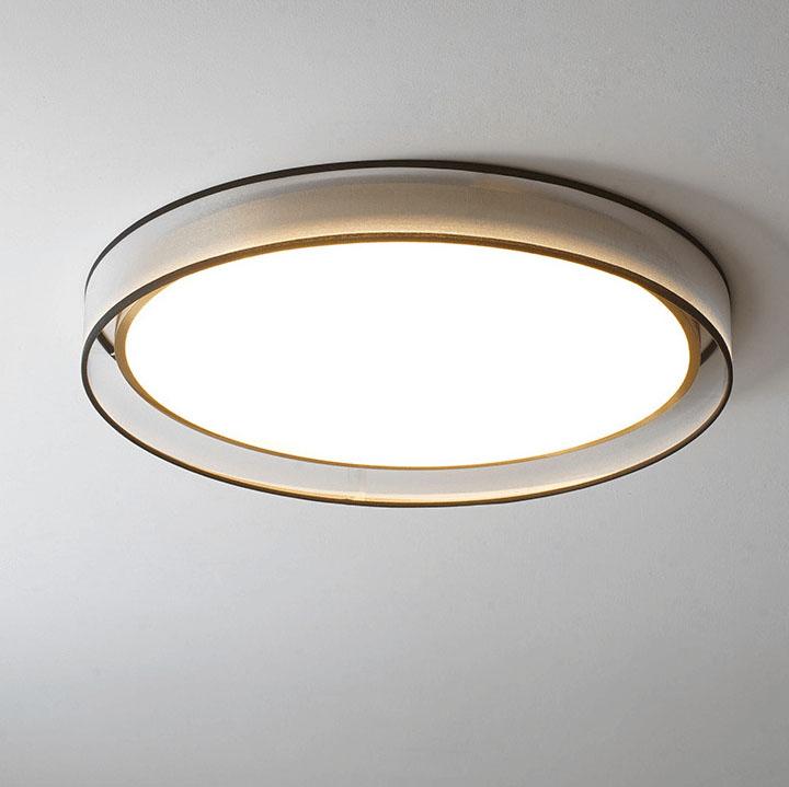 Modern Simplicity Round Thin 1-Light LED Flush Mount Ceiling Light