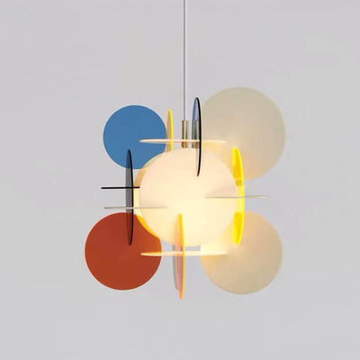 Nordic Colorful Acrylic 1-Light Pendant Light