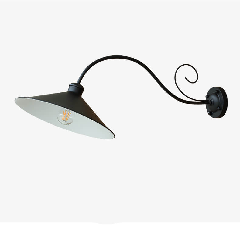 Retro Industrielle Scheune 1-Licht Outdoor Wasserdichte Wandleuchte Lampe 