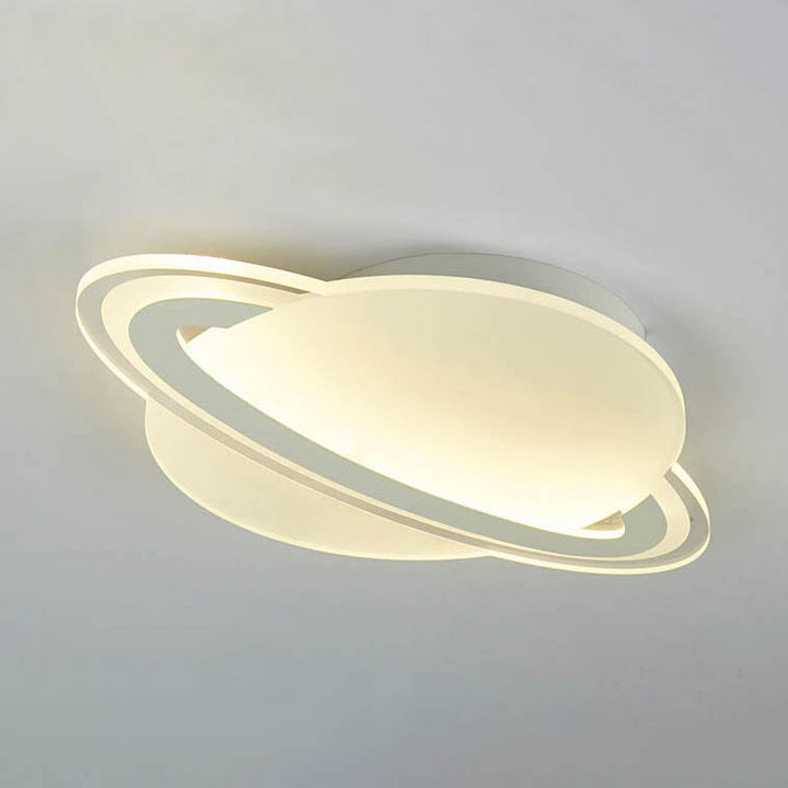 Kreative Acryl-Globus-Planet LED-Deckenleuchte für Aufputz- und Halbeinbau 