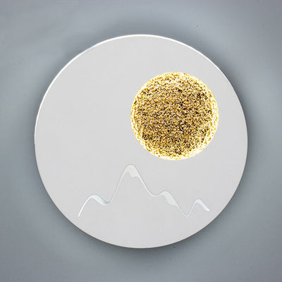 Nordic Round Planet Decorative 1-Light LED Wall Sconce Lamp