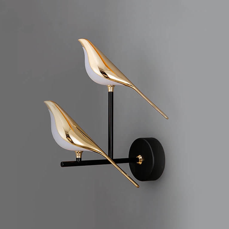 Modern Creative Bird 1/2 Light LED Rotatable Wall Sconce Lamp