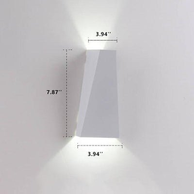 Modern Simple Trapezoid  LED  2-Light Wall Sconce Lamp