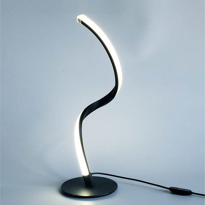 Minimalist Curve LED Touch Dimmable Table Lamp