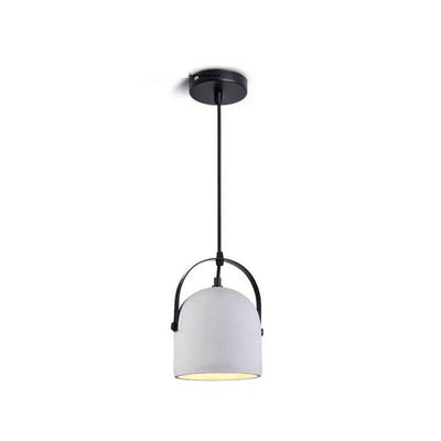 Nordic Creative Cement Cylinder 1-Light Pendant Light