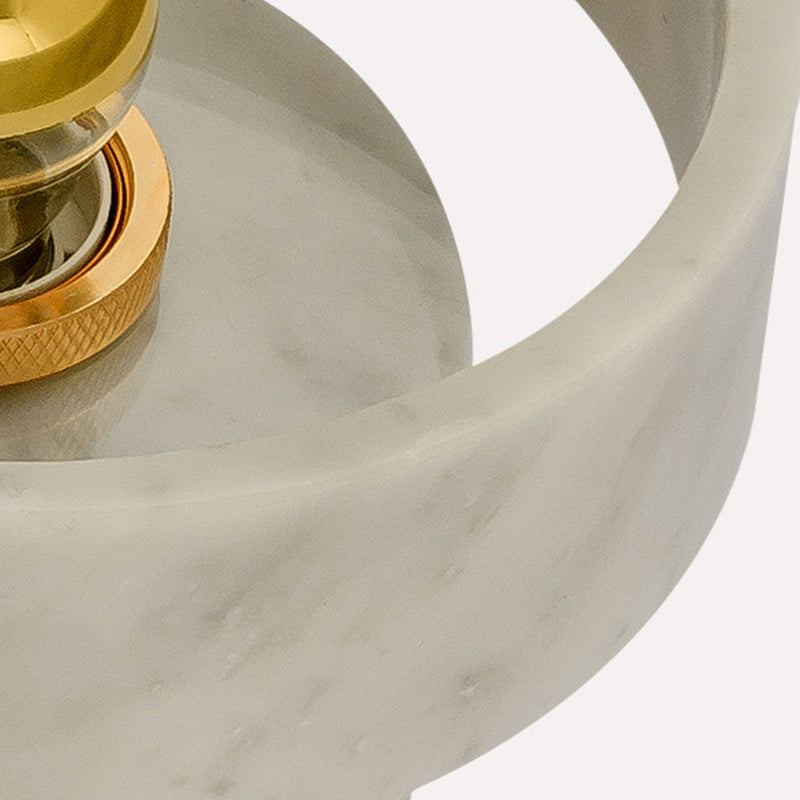 Nordic Light Luxury Marble 1-Light Wall Sconce Lamp
