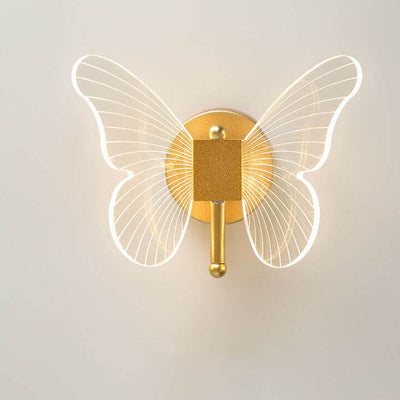 Nordic Creative Butterfly Acrylic LED Wall Sconce Lamp