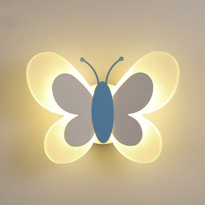 مصباح حائط LED بأكريليك على شكل فراشة إبداعية بضوء واحد 