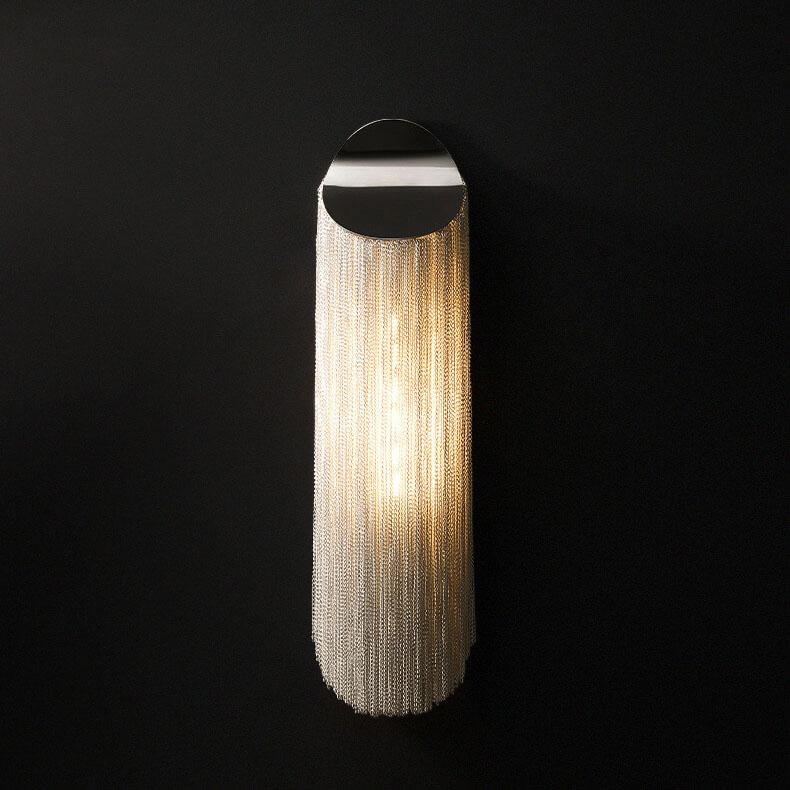 Modern Tassel 1-Light Wall Sconce Lamp