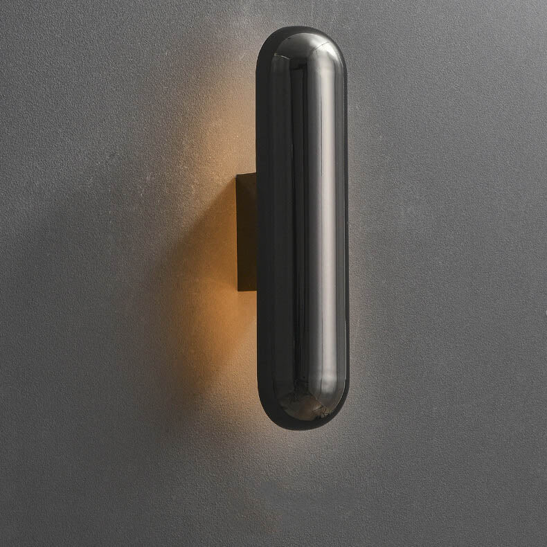 Modern Simple Column 1-Light LED Wall Sconce Lamp