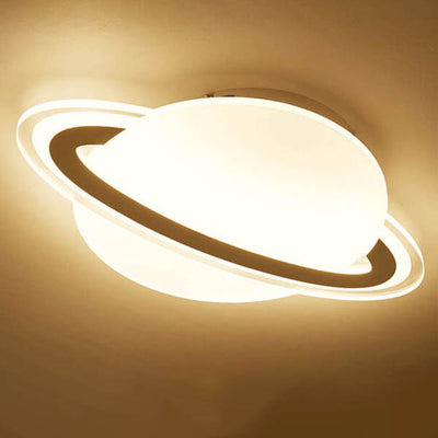 Creative Acryl Globe Planet LED Flush Semi-Flush Mount Deckenleuchte