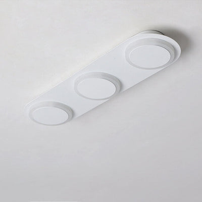 Minimalist Long Bar 3/4/5 Light  LED Flush Mount Ceiling Light