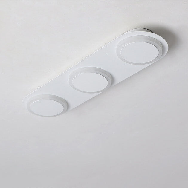 Minimalist Long Bar 3/4/5 Light  LED Flush Mount Ceiling Light
