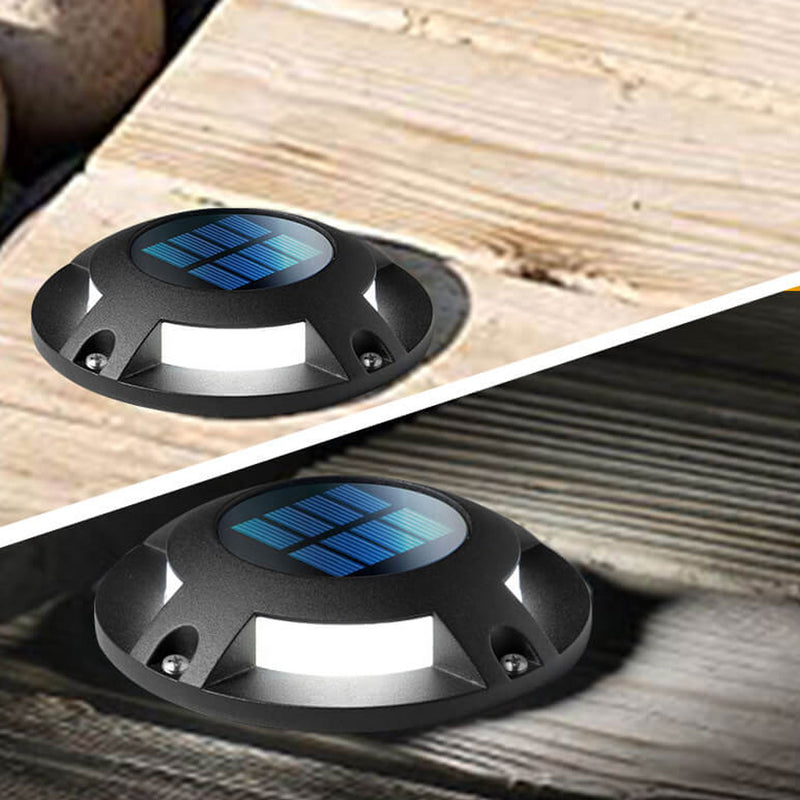 ضوء LED دائري للطاقة الشمسية للحديقة والمناظر الطبيعية 