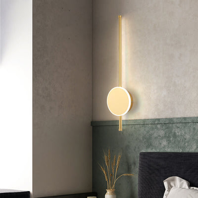 تصميم سيف طويل أكريليك حديث لمصباح حائط LED 