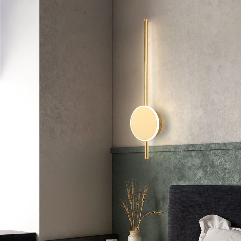 تصميم سيف طويل أكريليك حديث لمصباح حائط LED 