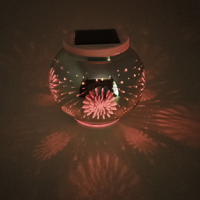 Solar Waterproof Stereo Fireworks Effect LED Outdoor Decorative Light