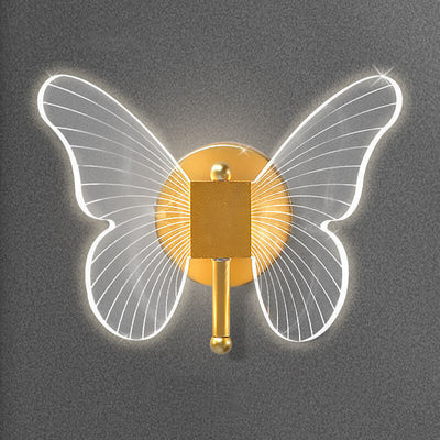 Nordic Creative Butterfly Acrylic LED Wall Sconce Lamp